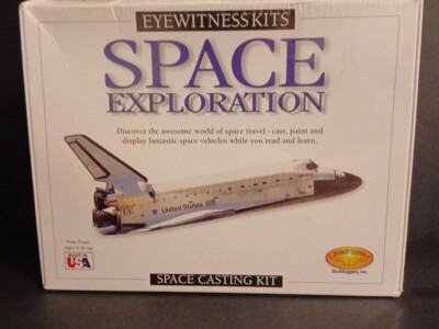 EyewitnessKits Space Exploration Space Casting Kit-Space Shuttle NIB