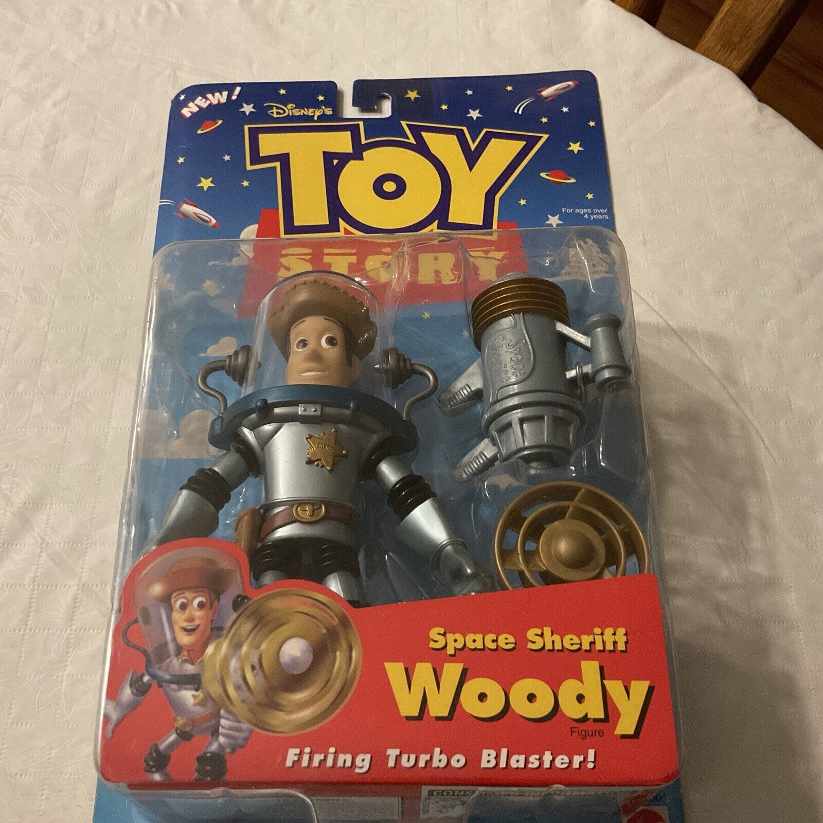 Disney Pixar Toy Story 19004 Space Sheriff Woody New In Box - Rare Vintage