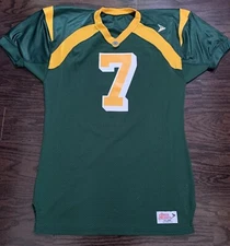 Vintage St. Norbert Green Knights NCAA Football Jersey Mens Size XXL #7 Vtg
