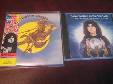 T.REX FUTURISTIC DRAGON RARE JAPAN REPLICA EXACT TO ORIGINAL LP OBI CD +BONUS CD