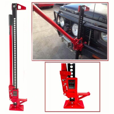 #ad Ratcheting Off Road Utility Farm Jack for Tractor SUV Jeep Wrangler 48quot;High Lift $61.58