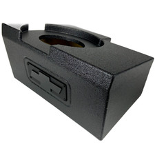 Silverado Sierra 19-25 Crew Cab Subwoofer Box Enclosure Single Woofer 1x8"