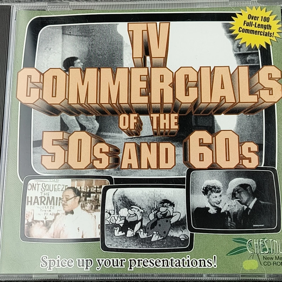 TV Commercials The 50's & 60's Volume 1 PC CD-ROM VGC - Image 2 of 4