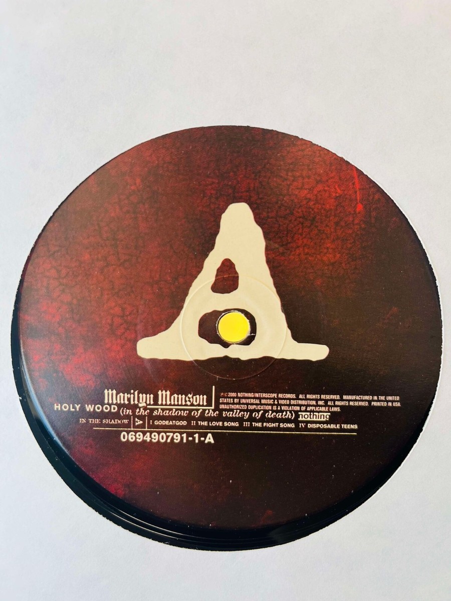 Marilyn Manson / Holy Wood 2000 US ORG LP Black Vinyl