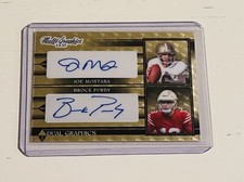 2023 Leaf Eclectic - Joe Montana / Brock Purdy - Gold Parallel Dual Auto #d 1/1