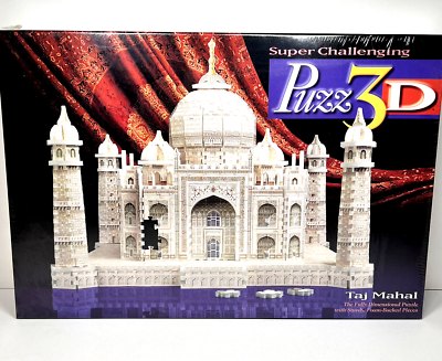 3D Puzzle Taj Mahal Puzz 3D - 1077 Pieces Brand New Sealed | eBay