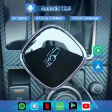 Android 12 Carplay Ai Box Wireless Carplay Android Auto Adapter8 128G Youtube