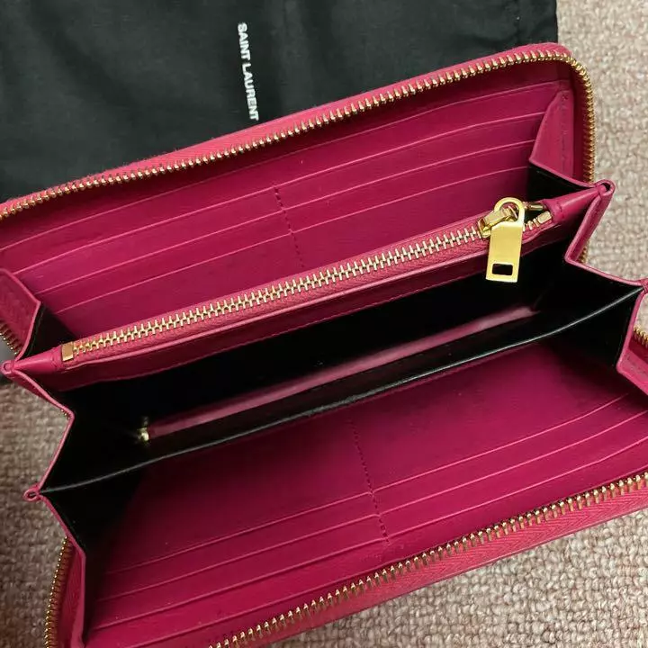 Ysl zip shop purse