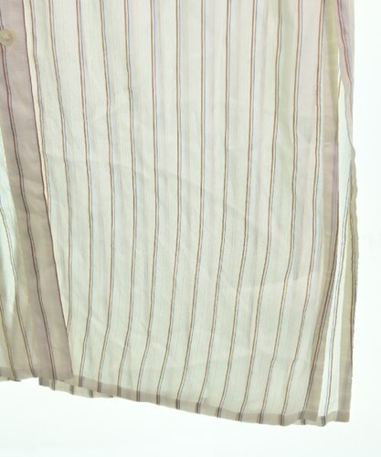 CINOH Shirt Dress WhitexBrownxBlue(Stripe Pattern) 38(Approx. M) 2200469684058 - Picture 5 of 8