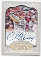 Chris Heisey 2012 Gypsy Queen Baseball Queen Autographs  #GQACH