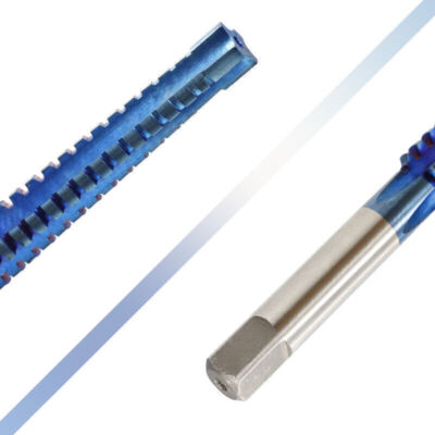 Gewindebohrer TR1,5-26 Link/recht-Schraubgewindebohrer HSS Blau Nano-beschichtet