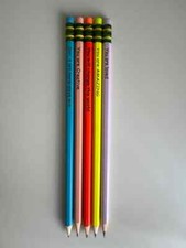 Engraved Pencil Set of 5 - Personalized Wooden Pencils, Custom Gift for Student