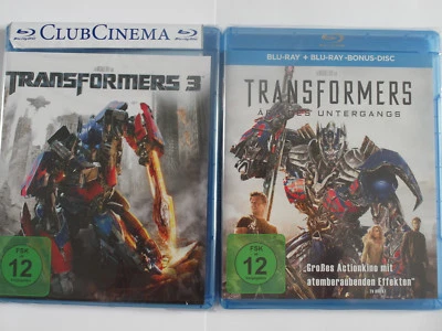 Transformers 3 + 4 - Roboter Cyborg Sammlung - John Malkovich, Mark Wahlberg - Bild 1 von 3