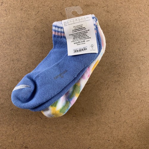 J.Crew CrewCuts Girls Shoe Size 3-5 Colroful 3 Pack Athletic Ankle Socks NWT - Picture 4 of 4
