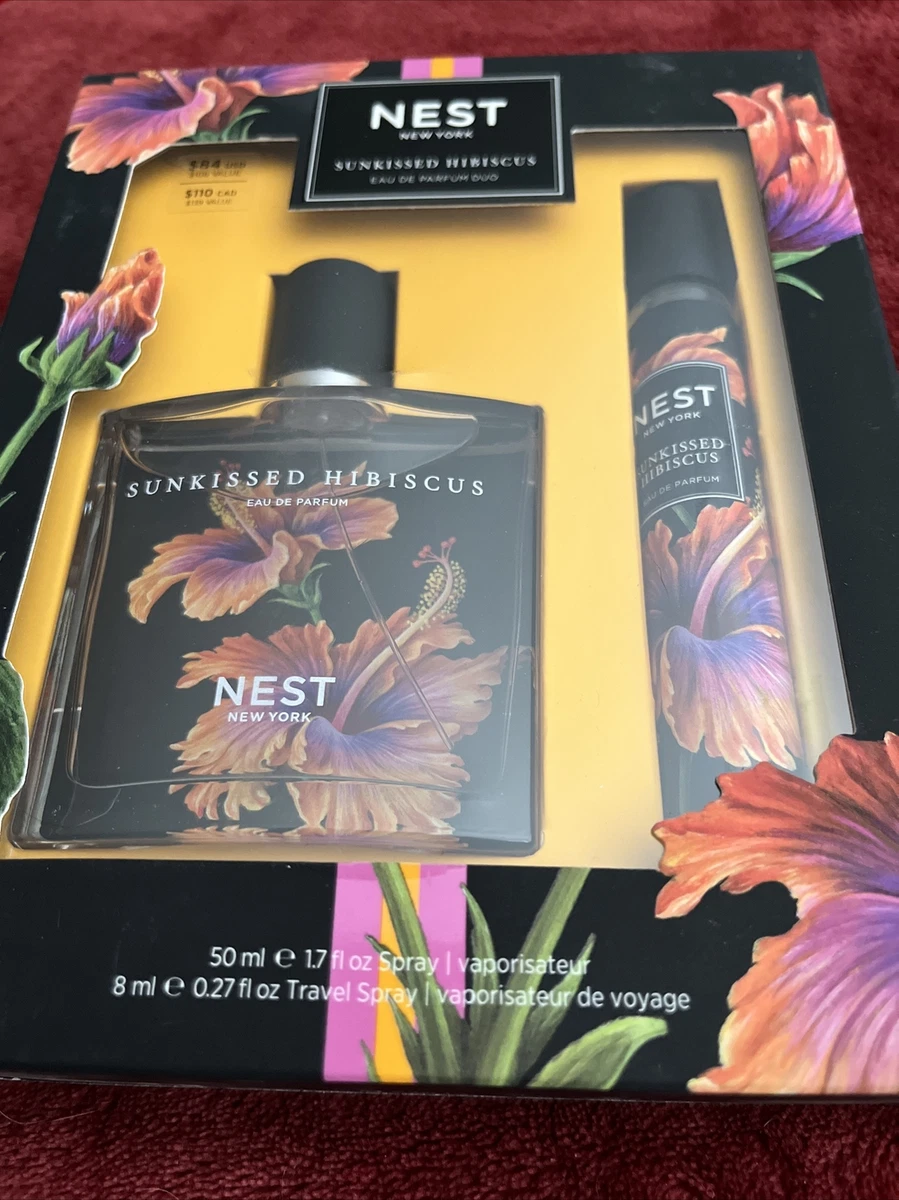 NEST NEW YORK SUNKISSED HIBISCUS EAU DE PARFUM DUO 1.7 OZ. TRAVEL