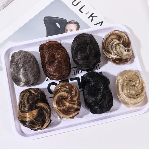 Claw Clip Hair Accessories Piece Updo Hair Piece Space Buns Messy Bun - 第 12/21 張圖片