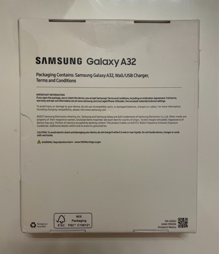 Boost Mobile Samsung Galaxy A32 5G 64GB Czarny (Darmowa wysyłka) - Zdjęcie 2 z 3
