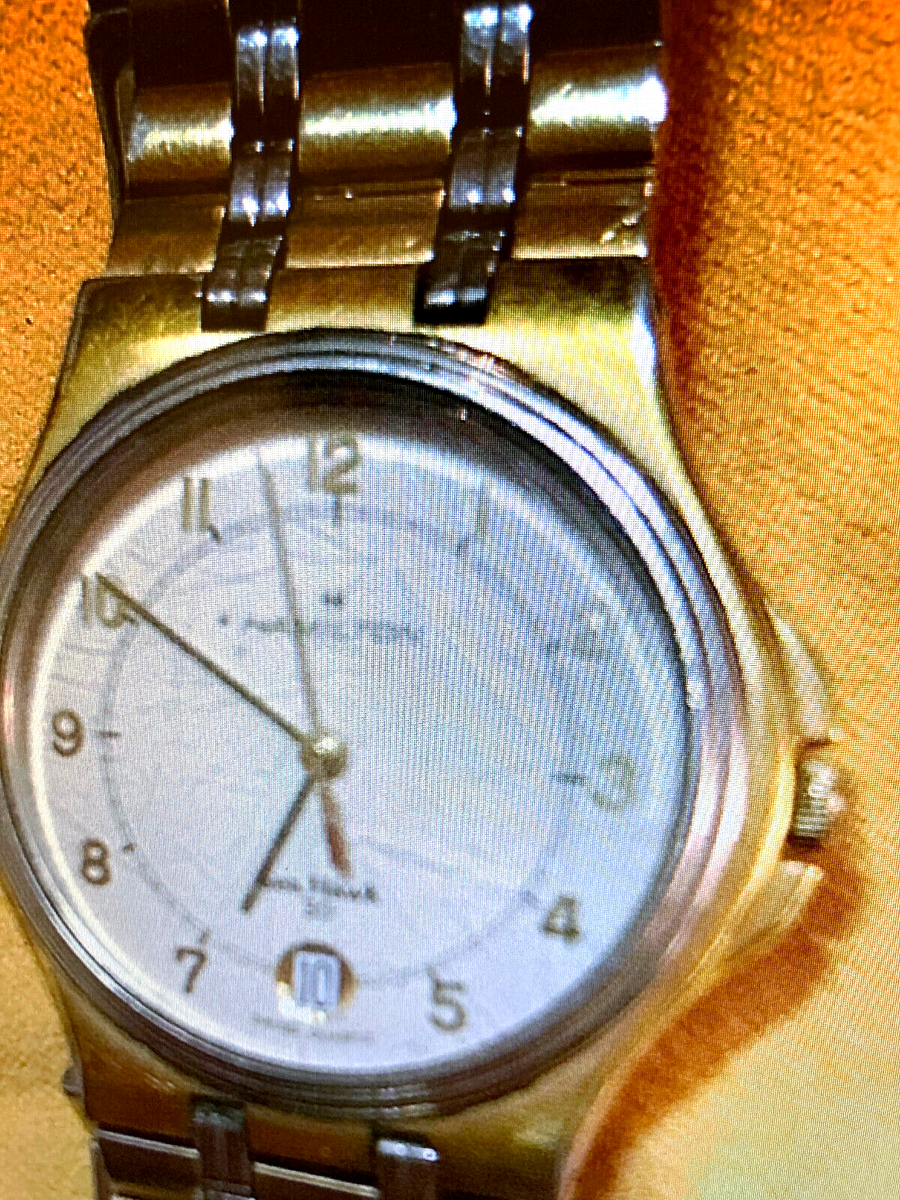 VINTAGE HAMILTON 9494 SEA HAWK 30 DATE SWISS QUARTZ MEN WATCH | eBay