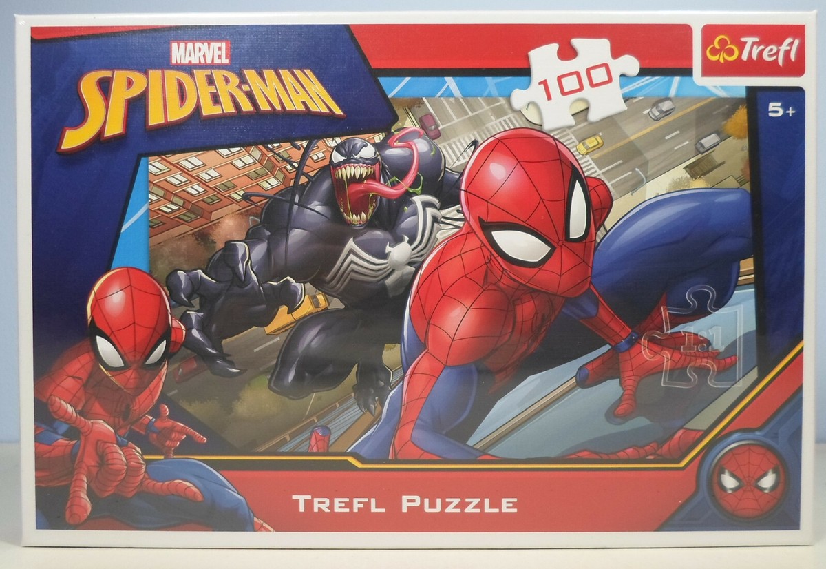 TREFL MARVEL SPIDER-MAN VENOM PUZZLE 100 Pcs 41 x 27.5 cm