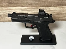 Punisher Glock Stand 17, 19, 23, 26, 27 Custom Pistol Display Holder Safe