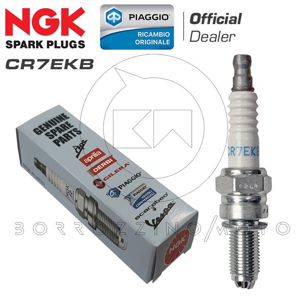 ZüNdkerze Original Piaggio 829981 NGK CR7EKB Piaggio Beverly 500 2006 2007 2008-image