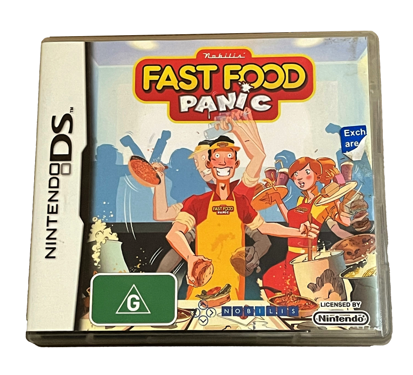 Fast Food Panic DS 2DS 3DS Game *Complete* | eBay