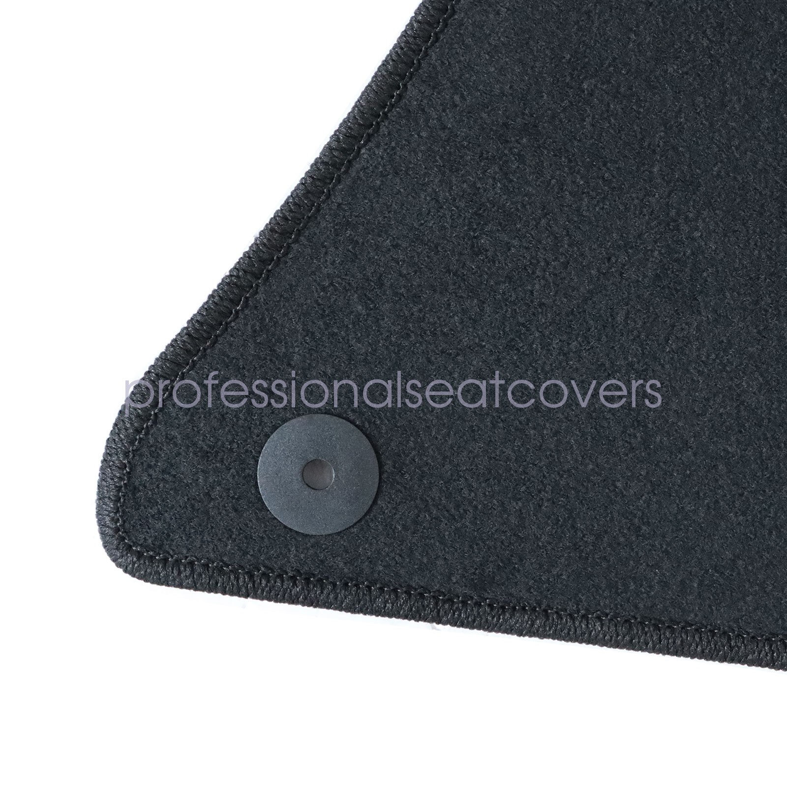 Front & Rear Floor Mats Carpet Waterproof Black Velour For 2009-2017 Audi Q5