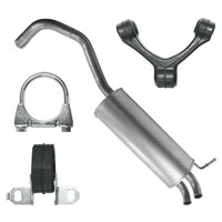 Endtopf Auspuff FüR Seat Ibiza 3 Skoda Fabia 1 VW Polo 4 9N 1.4 1.9 TDI SDI 2.0