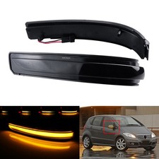 2x Schwarz Außenspiegel flügel spiegel blinker für Mercedes Benz B-Klasse W245