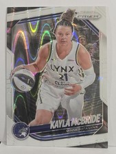 2025 Panini Prizm WNBA #45 Kayla McBride White Seismic Prizms