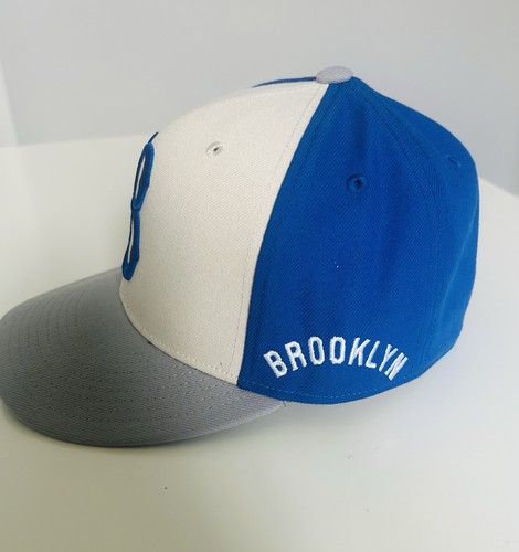 Brookly Dodgers Hat Cap Mitchell & Ness Cooperstown Collection Fitted 7 1/8 - Picture 2 of 6