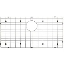Serene Valley 29-5/16 X 16-3/8 Sink Bottom Grid Rear Drain Corner Radius 3/16