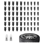 Clavos de goma para reparación de neumáticos, tornillos vacío, accesorios coche