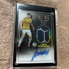James Rodriguez 2019 Panini Noir Soccer Card #MC-JR Limited 07/25 Autograph