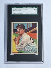 1934-36 DIAMOND STARS JOE KUHEL #78 SGC 7
