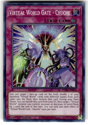Virtual World Gate - Chuche PHRA-EN072 Phantom Rage 1st Ed NM Super Rare