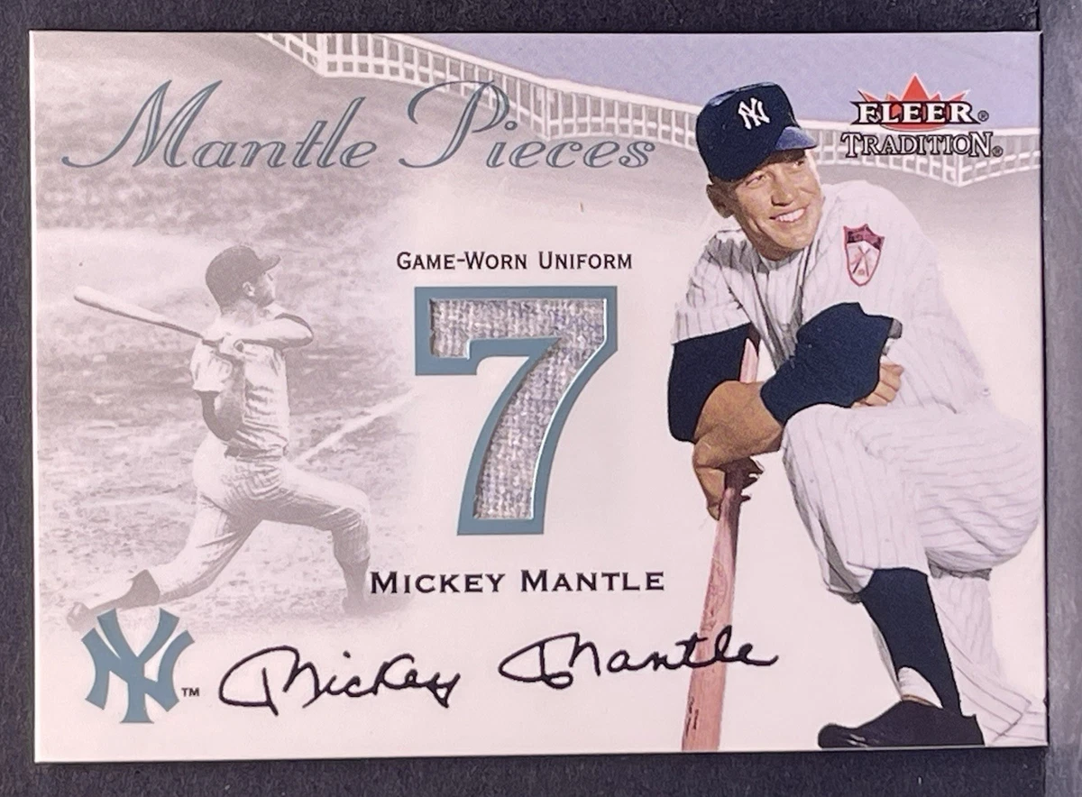 Mickey Mantle Baseball Sports Trading Cards & Accessories