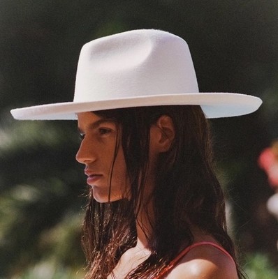 Lack Of Color Ivory Wool Fedora Women display picture 2