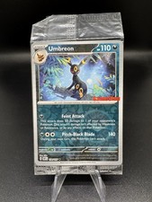 Pokémon TCG Umbreon 130/197 GameStop Stamped Holo SV Promo SEALED - DAMAGED