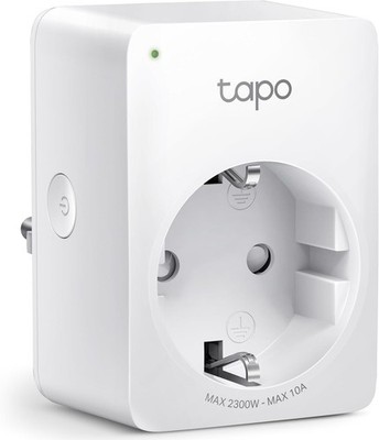 TP-Link Tapo P100 WLAN Smart Steckdose Alexa Google Home App Steuerung Weiß
