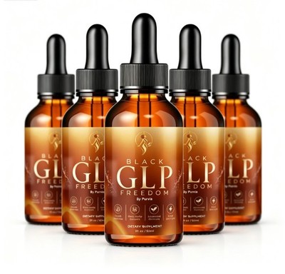 1-5x BlackGLP Freedom Drops for  Weight Loss Liquid Supplement Fat Burner (2 oz)