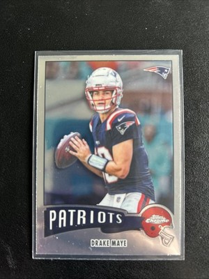 Drake Maye 1975 Throwback 2025 Topps Chrome #1975-23 New England Patriots