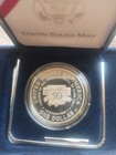 1997 Jackie Robinson 50th Anniversary US Mint Commemorative Proof Silver Dollar. — photo 6