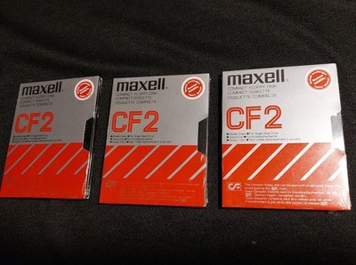 3 Stück Maxell CF2 3 Zoll Disketten Original verschweißt