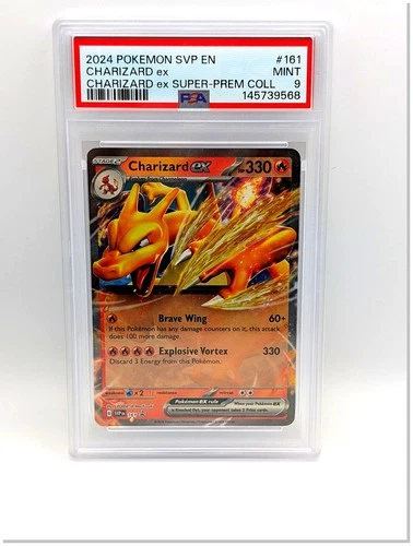 Charizard ex SVP161 PSA 9 Scarlet & Violet Promo Holo Pokemon Mint