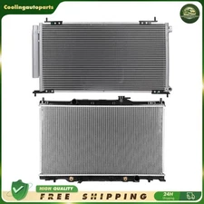 Radiator & A/C Condenser Cooling Kit For 2002-2006 Honda CR-V 2003-2006 Element