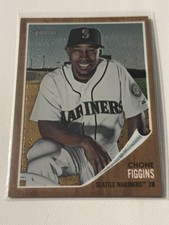 2011 Chone Figgins Topps Heritage Baseball SN /1962 #C48 Mariners