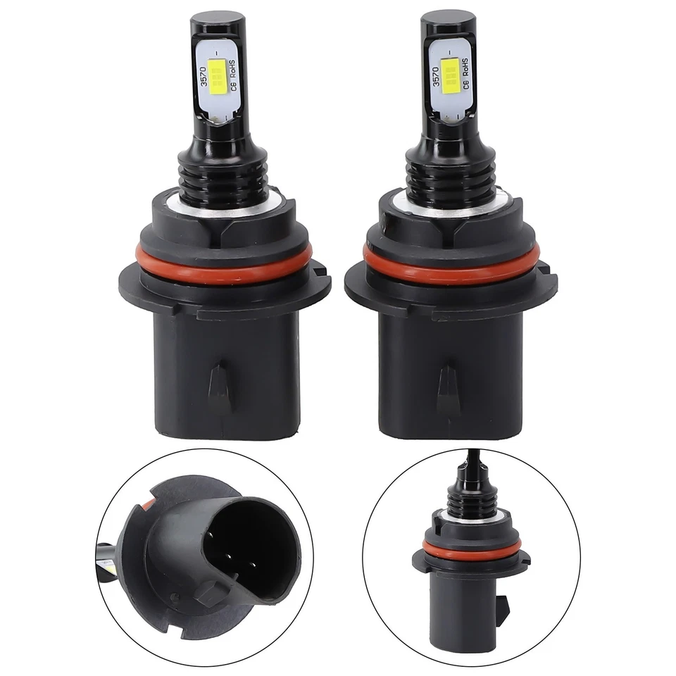 LED Car Headlights Accessories Internal Drive Low Beam Single Beam White Light - Image 4 of 4