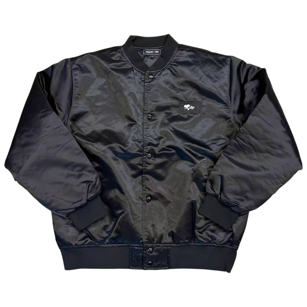 Kith For Peanuts 75th Anniversary Satin Bomber Jacket Black | eBay