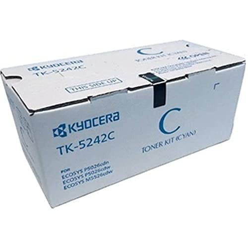 - Kyocera Tk-5242c Cyan Ecosys M5526cdw P5026cdw Estima 16990₽